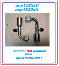 Steel AC Fitting Set for Sanden SD508 709 TM15 TM16 AC Compressor R-12 Port Tama