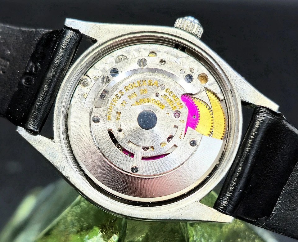 Vintage ROLEX "Oyster Perpetual" 1960's Automatic Swiss Watch W/ Superb Dial !! - Image 3 of 4