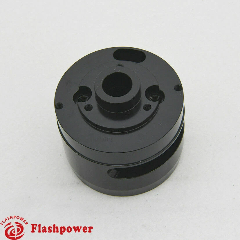 Adaptador de volante de 6 pernos inclinable telescópico GM Buick Corvette Oldsmobile negro Foto 2 de 4