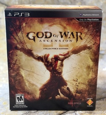 God of War: Ascension Collector's Edition - Sony PlayStation 3 PS3 **BRAND NEW**