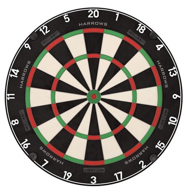 Harrows Fortis Professional Dartscheibe - nagelneu versiegelt nie geöffnet 