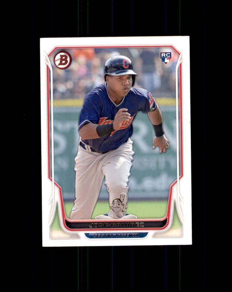 Jose Ramirez 2014 Bowman RC #176 Cleveland Indians