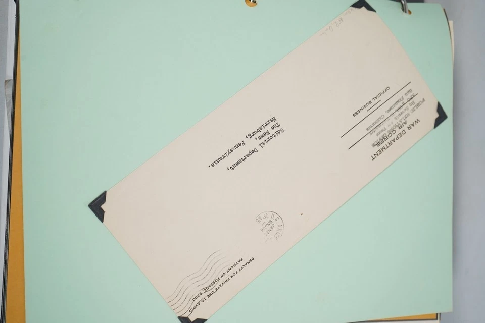 US 1940s COLLECTION OF 65 APO ARMY POST OFFICE COVERS STORED IN AN ALBUM - Image 2 of 4