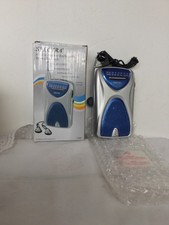SPECTRA AM/FM POCKET RADIO WITH STEREO EARBUDS Model S-85E