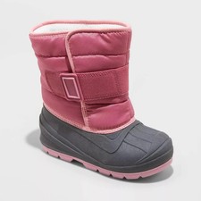 Toddler Pink Dane Thermolite Waterproof Snow Boots Cat Jack -Size 5