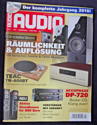AUDIO 12/19,TEUFEL POWER HIFI,PARADIGM PERSONA 5F,DUAL DT 400 USB,NAD C 658,C268