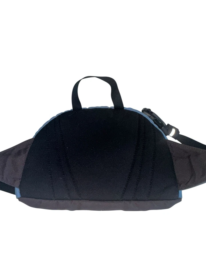 Riñonera de día The North Face Roo II excursionista cintura lumbar gris azul claro cremallera Foto 3 de 4