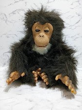 Hasbro 2005 FurReal Friends Cuddle Interactive Animated Chimp Monkey 