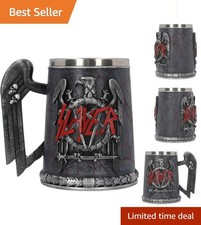 Classic Slayer Tankard with Stainless Steel Insert - Perfect Collector's Mug