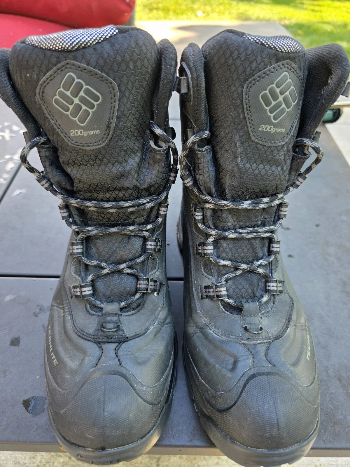 Columbia Bugaboot Plus III Omni-Heat 200g Black Men's BM1620-010 Size 11