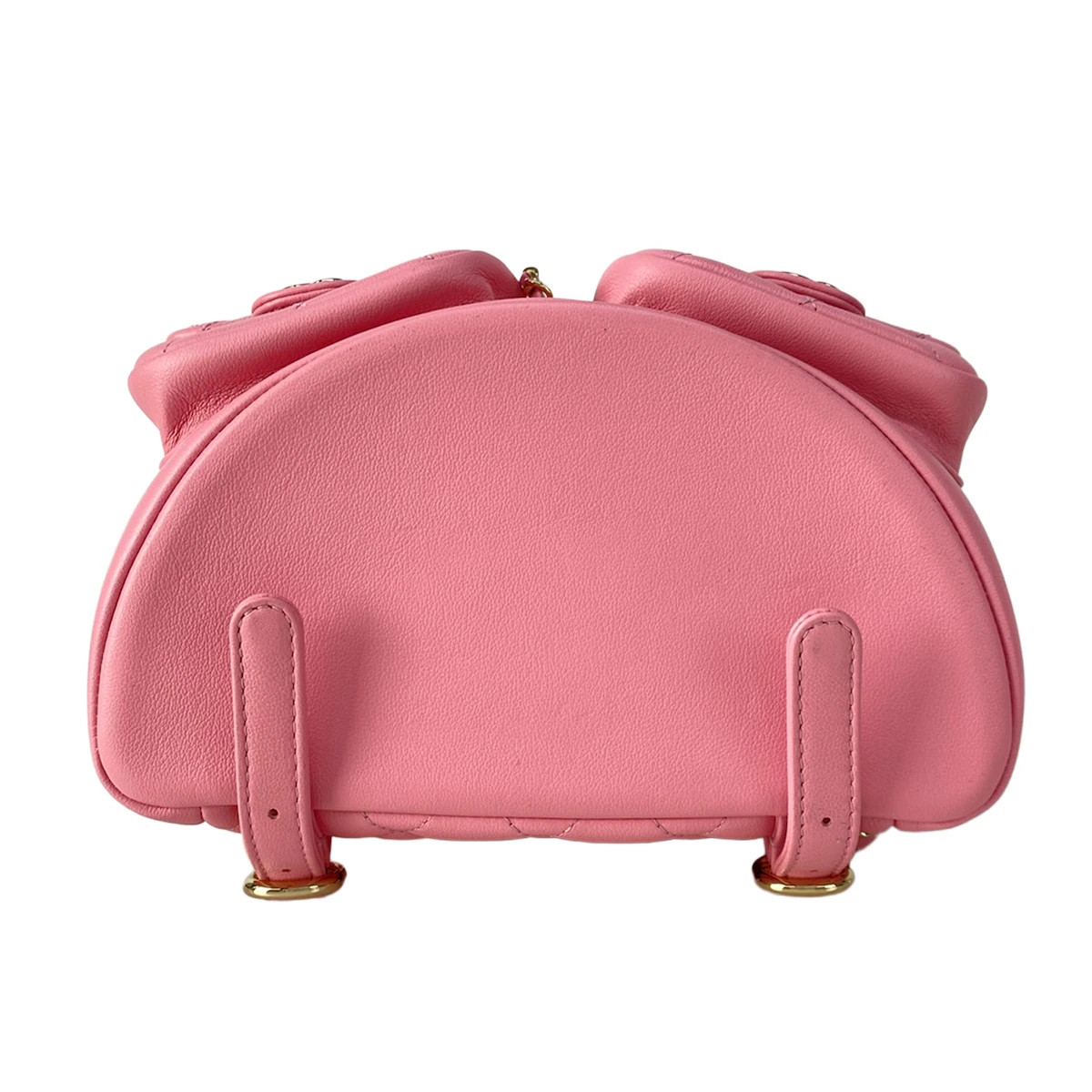 Chanel Matelasse Backpack AS3860 Chanel Matelasse Backpack AS3860 Pink Lambskin | eBay main image 3