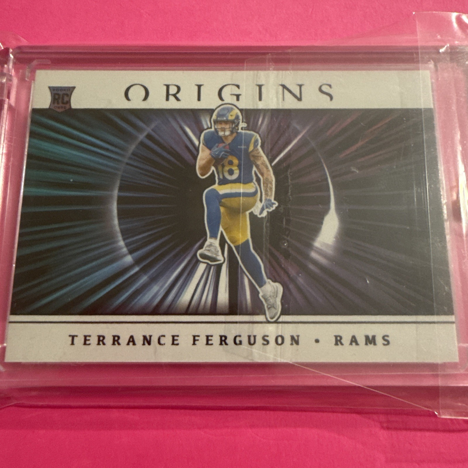 2025 Panini Origins TERRANCE FERGUSON Big Bang Rookie Case Hit! RARE! SSP!  Rams