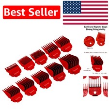 Professional Andis Magnetic Clipper Guards - 10 Sizes for Master Haircutting