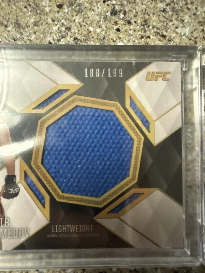 2016 Topps UFC Top of the Class - Relics Khabib Nurmagomedov #TCR-KN /199 (MEM) - Image 3 of 4