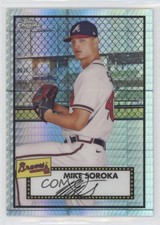 2021 Topps Chrome Platinum Anniversary Mega Box Prism Refractor Mike Soroka 04yw