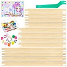 PCTCSHQ 12 Pcs Needlepoint Stretcher Bars - 3 Sizes for Needlework