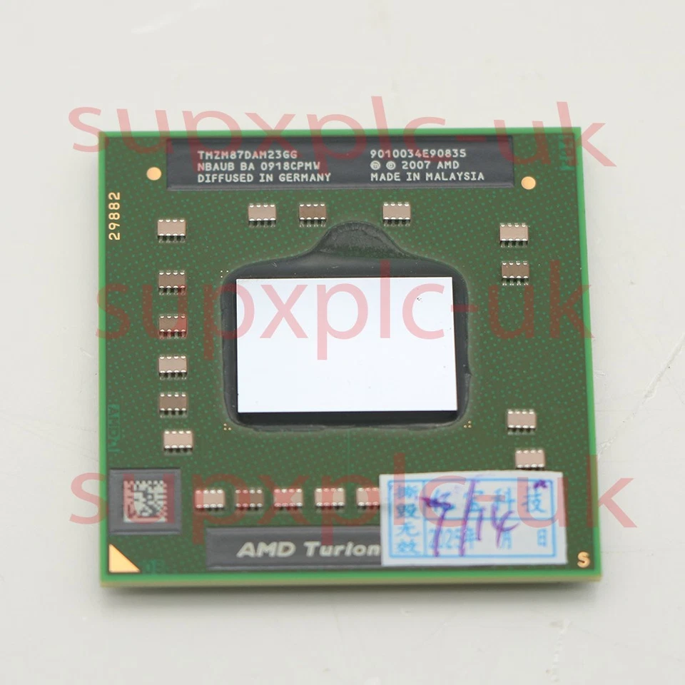 AMD Turion X2 Ultra ZM-87 Processor 2.4 GHz TMZM87DAM23GG Socket S1 CPU 35W~ - Image 2 of 4