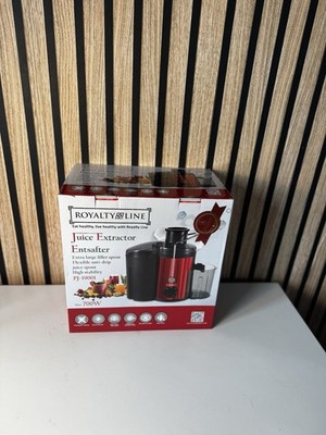 Royalty Line Entsafter PJ-19001 700W Juicer Saftpresse Edelstahl Obst Gemüse