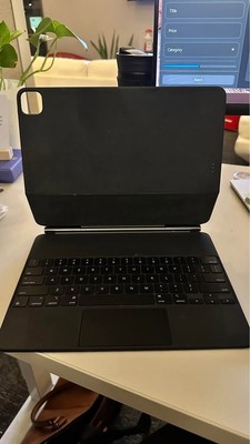 Black Magic Keyboard for iPad Pro 12.9 (6th/5th/4th/3rd gen)