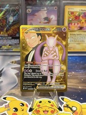 Pokemon TCG Team Rocket's Mewtwo ex 240/182 Destined Rivals Holo NM+ on eBay