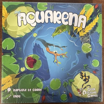 Aquarena Brettspiel - Brandneu & Versiegelt - Geek Attitude Spiele, Kostenloser Versand