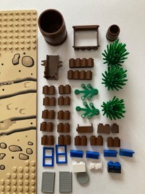 Lego Western: 6761 Bandit's Secret Hide-Out- 100% Complete & Correct- EXCELLENT