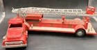 Vintage 1950s Tonka Aerial Ladder Fire Truck No. 5 TFD Pressed Steel Toy