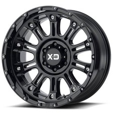 20x9 Xd Wheels Xd829 Hoss Ii Gloss Black Rims 6x139.7 Et-12 1pc