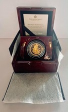 2022 1/4oz Gold Lion Of England Royal Tudor Beasts Proof Coin - Box & COA