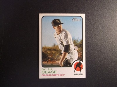 2022 Topps Heritage Baseball Dylan Cease Card # 45