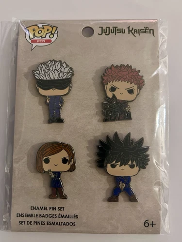 Funko POP! Jujutsu Kaisen Enamel Pin Set Of 4