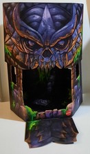 MOTU BOX ONLY Skele-Shredder Cardboard Throne Room Diorama Turtles Grayskull