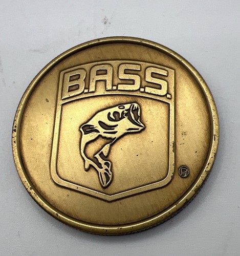 Cucchiaio Da Pesca Vintage Commemorativo B.A.S.S. | Esca Metallica Originale 4 1/4 Per Spigola