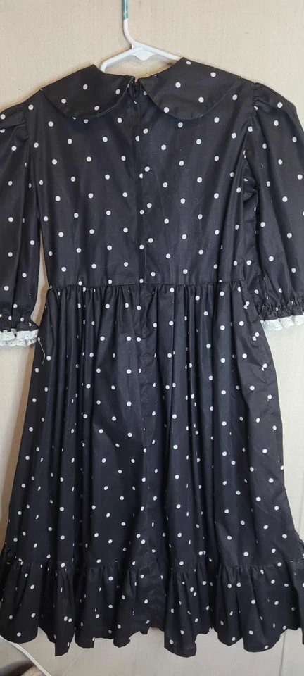 Vestido de Navidad Daisy Kingdom vintage, talla aproximada 7, hecho a mano Foto 4 de 4