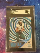 2023 Donruss, Jalen Hurts, Vortex, Lava, 09/10, SGC 10
