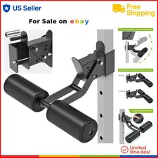 Nordic Hamstring Curl Squat Rack Attachment Metal Adjustable Leg Hold Down
