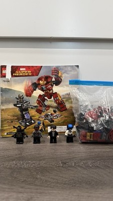 LEGO Marvel Super Heroes 76104 The Hulkbuster SmashUp 375pc 100% complete No Box