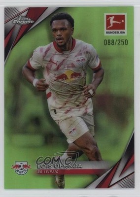 2024 Topps Chrome Bundesliga Neon Green Refractor /250 Lois Openda Loïs #61 y0i