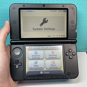 Nintendo 3DS XL 4GB Handheld System - Blue & Black USA