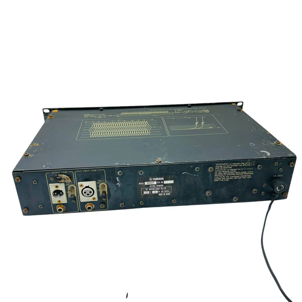 Yamaha Q1027 Graphic Equalizer Professional Series Operation Confirmed - Image 4 of 4