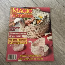 Magic Crochet Magazine Vintage April 1988