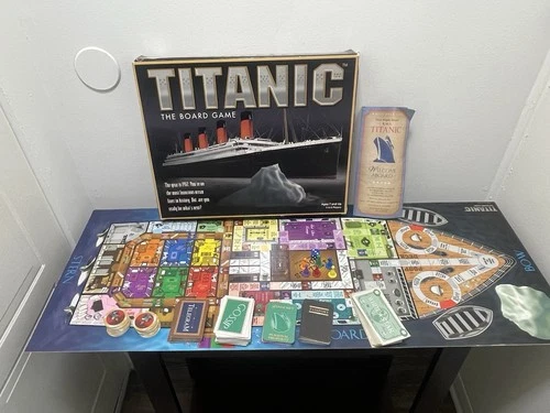 Vintage 1998 Titanic Board Game Parker Brothers Universal Games Complete