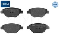 Meyle 0252393418 Bremsbelagsatz FüR Scheibenbremse Bremsbelagsatz FüR Renault