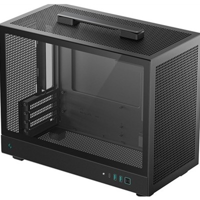 Deepcool Ch160 Plus PC-Gehäuse schwarz Small Form Factor (SFF)