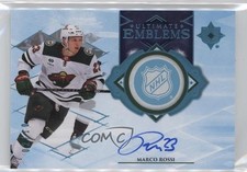 2023 Upper Deck Ultimate Collection Emblems Platinum 2/10 Marco Rossi Auto 0o04