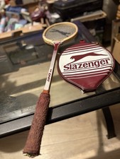 Vintage Slazenger Squash Racket &lsquo;The Dart&rsquo; with Head Case