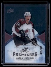 2017-18 Upper Deck ICE Premieres Rookie Anton Lindholm RC /999 #131