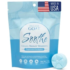 TLG Soothe Shower Steamers Aromatherapy 7 Pack – USA Made with Extra Menth