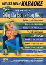 Sing The Hits Of Kelly Clarkson  Clay Aiken Karaoke DVD - DVD - Very Good -