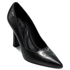 Women's DKNY Cinthia Sequin Logo Heel Pumps Black